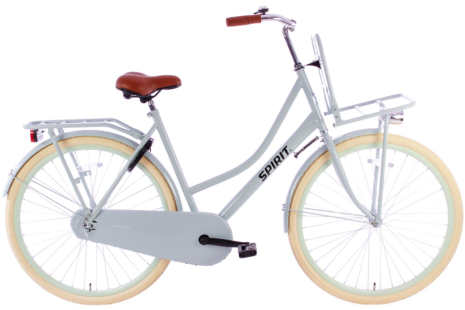 Spirit Omafiets 28 Inch + Voordrager Online Kopen?