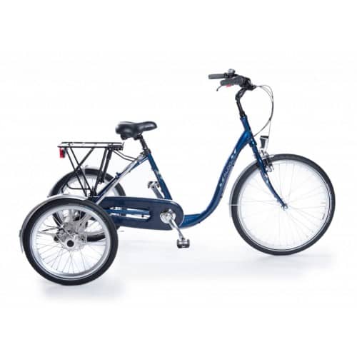Aldo volwassen Driewieler fiets senioren blauw