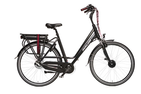 AVALON Elektrische fiets E-bike 28 inch-ELECTRIC-ZWART