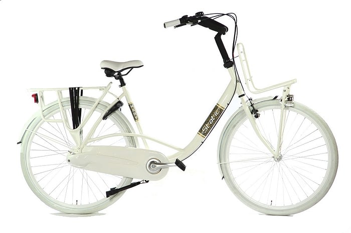 Static Mary moederfiets 28 inch creme