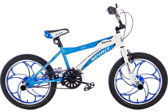 spirit-bmx fiets cheetah-blauw