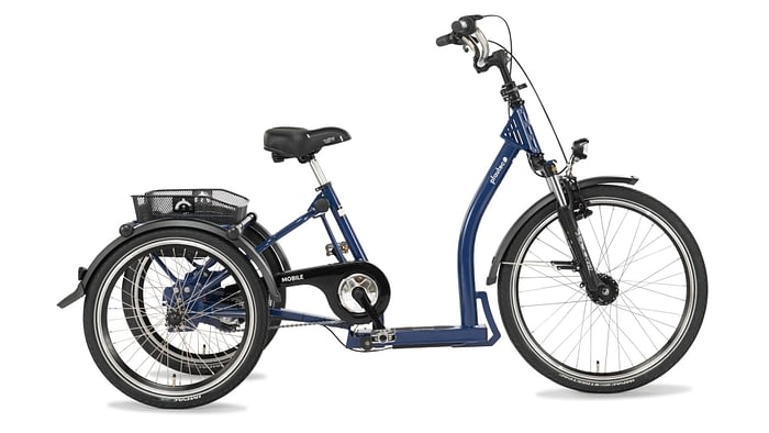 Pfau-Tec Mobile Lageinstap Driewieler fiets blauw